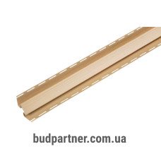 Планка FaSiding "внутрішній кут" "Арахіс" Т-13. 3.05м