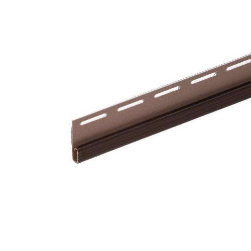 Планка FaSiding "финишная" "Коричневий" Т-14. 3.66м
