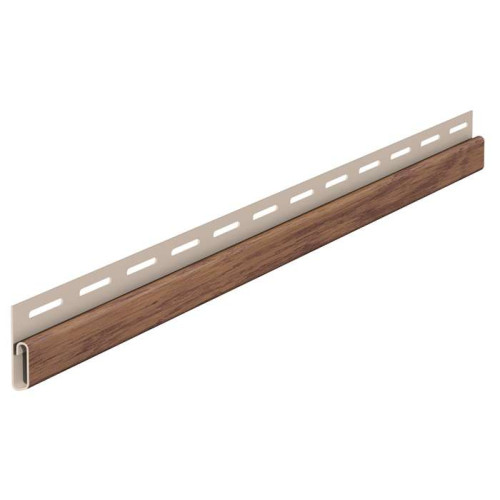 Планка FaSiding WoodHouse "финишная" "Дуб золотой" SVP-14, 3.05м