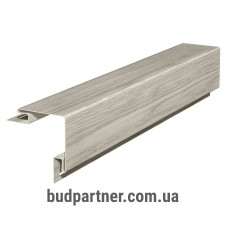 Планка FaSiding WoodHouse "угол внешний" "Дуб мореный" SVP-12, 3.05м
