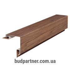 Планка FaSiding WoodHouse "зовнішній кут" "Дуб золотий" SVP-12, 3.05м