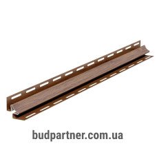 Планка FaSiding WoodHouse "внутрішній кут" "Дуб золотий" SVP-13, 3.05м