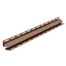 Планка FaSiding WoodHouse "внутрішній кут" "Дуб золотий" SVP-13, 3.05м