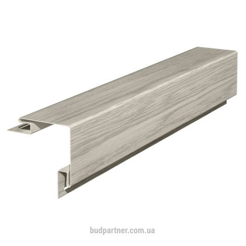 Планка FaSiding WoodHouse "угол внешний" "Дуб мореный" SVP-12, 3.05м