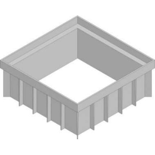 Верхня частина для точечного дренажа HAURATON Recyfix Point PР висотою 120мм