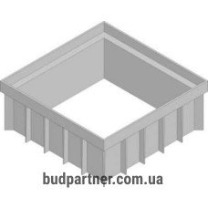 Верхняя часть для точечного дренажа HAURATON Recyfix Point PР высотой 120мм