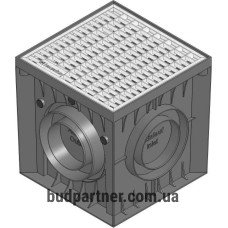 Точечный дренаж HAURATON Recyfix Point 30/30 PР-PЕ с пластик корзиной для мусора