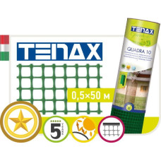 Сітка полімерна Tenax "Квадра 10" зелена (0,5х50м)