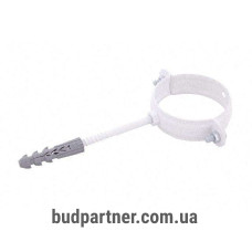 Держатель трубы Profil метал. L220 90 белый