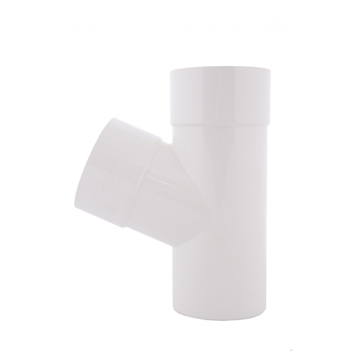 Тройник Profil 75/75/60 90 белый