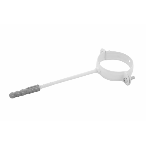 Держак труби Profil метал. L160 90 білий