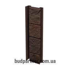 Планка VOX Solid SandStone "Універсальна" Dark Brown 0,42 м