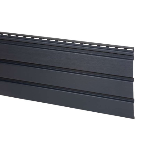 Панель Айдахо графітова без перфорації 3,0м, 0,90 м2