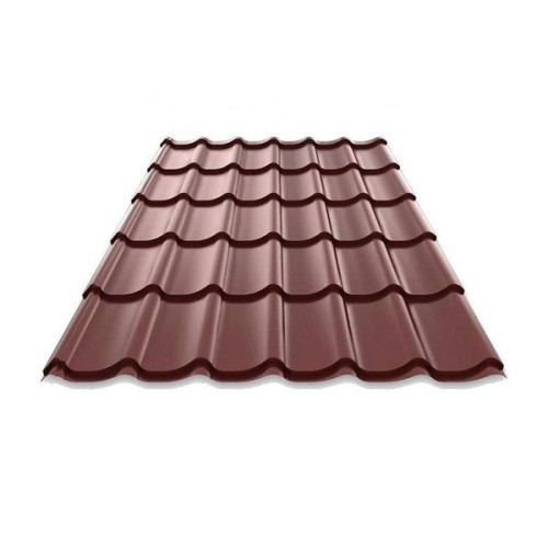 Металочерепиця Topaz (Україна) поліестер мат, глянець 0,42 мм