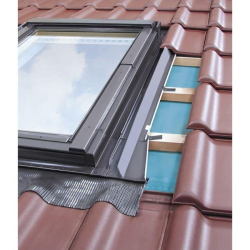 Оклад для профільної покрівлі для мансардного вікна Fakro EZV 66*118