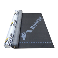 Roofer Супердиффузионная мембрана RS130 плотность 120г/м2