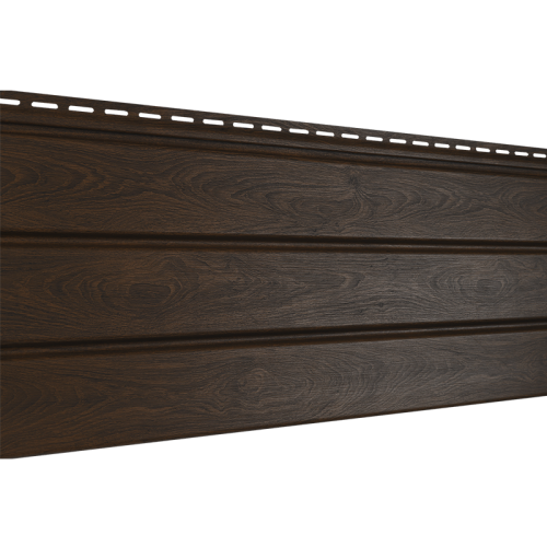 Ю-Пласт Софит PRO Орех темный частичная перфорация