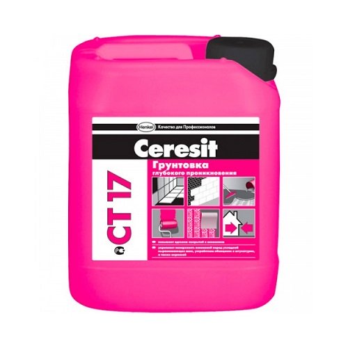 Ceresit CT-17 Грунтовка глубокопроникающая 10 л