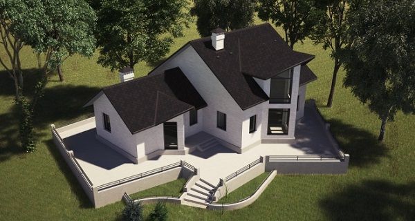 Битумная черепица Акваизол Коричневая ЕКО