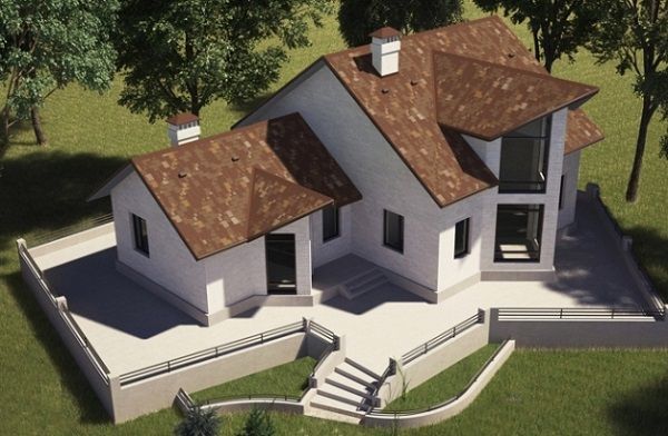 Бітумна черепиця Акваізол Гарячий шоколад