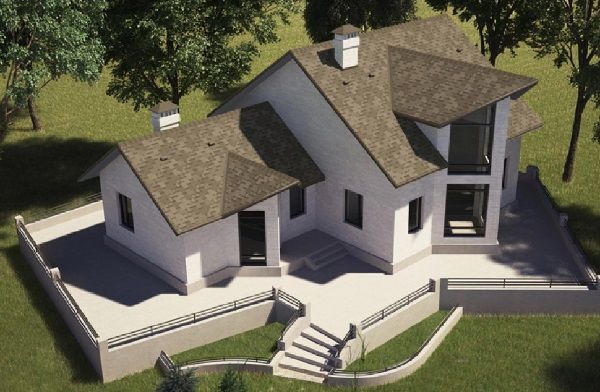 Бітумна черепиця Акваізол Графіт