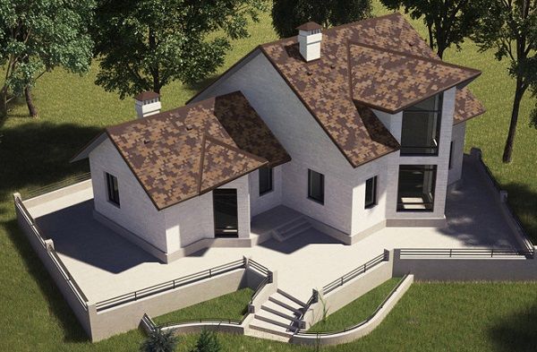Бітумна черепиця Акваізол Персія
