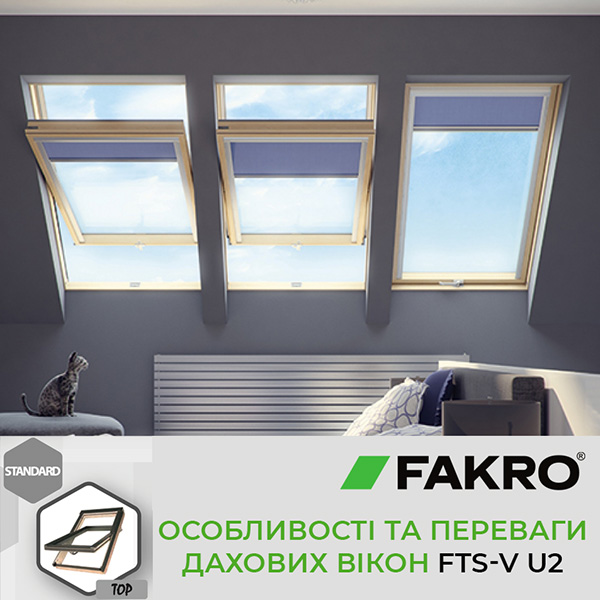 Почему именно Fakro? Особенности кровельных окон серии Fakro FTS