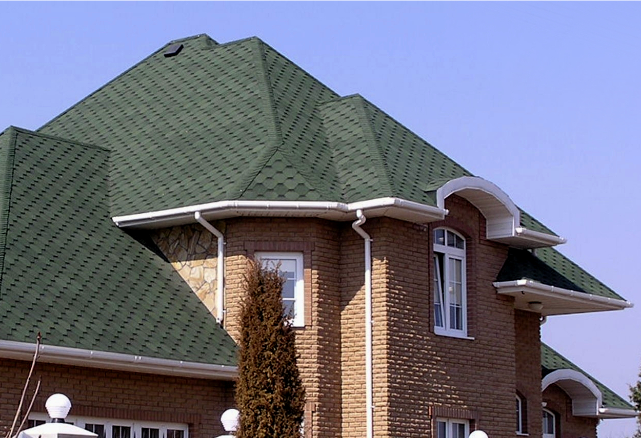 IKO Битумная черепица Superglass Biber (03) Amazon Green