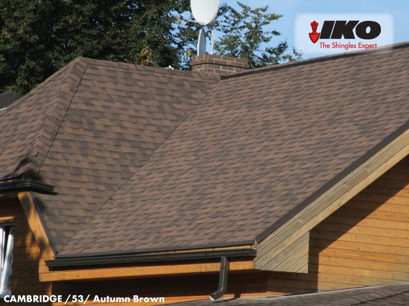 IKO Битумная черепица Cambridge Xtreme (53) Autumn Brown IKO Битумная черепица Cambridge Xtreme (53) Autumn Brown