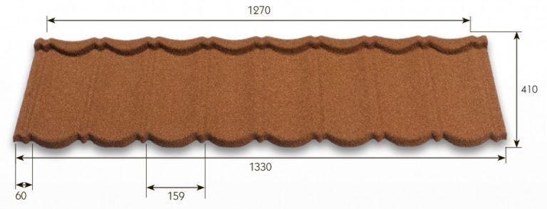 Композитная черепица Metrotile Classic