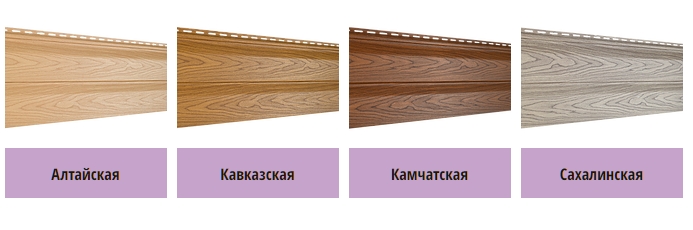 Варианты дизайна Ю-Пласт Timberblock Пихта, Виниловые панели Ю Пласт Timberblock