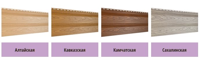 Варианты дизайна Ю-Пласт Timberblock Пихта, Виниловые панели Ю Пласт Timberblock