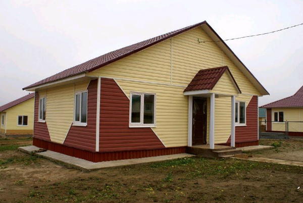 Дом под сайдинг
