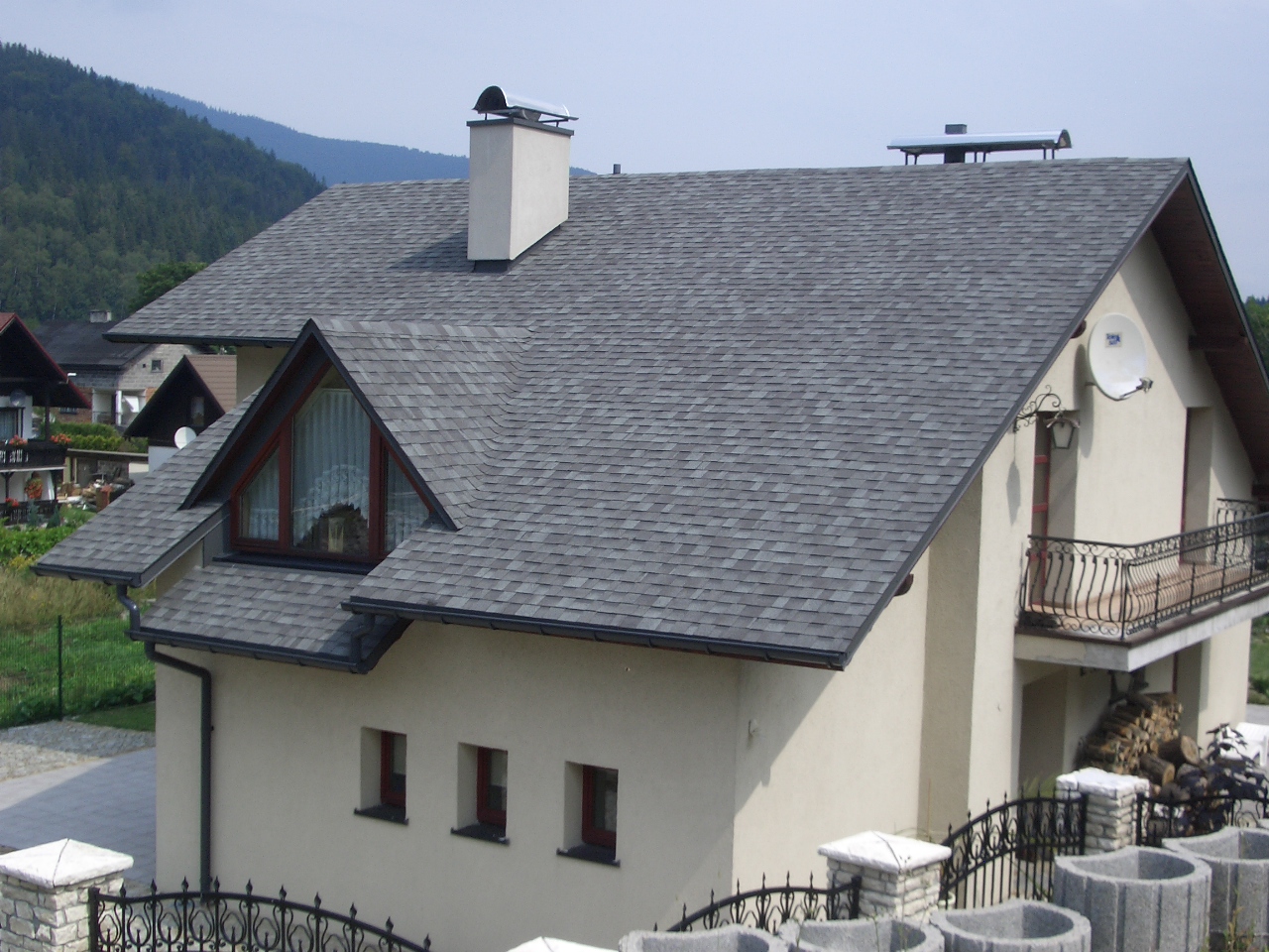 Бітумна черепиця IKO Cambridge 50 Slate Ultra