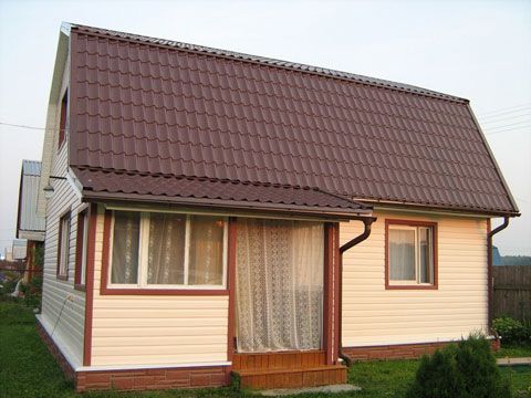 Сайдинг виниловый Дёке Персик