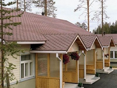 Фото : Битумная черепица Katepal Katrilli Вереск