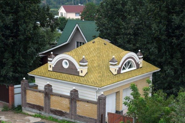 Битумная черепица Katepal Katrilli Золотой песок